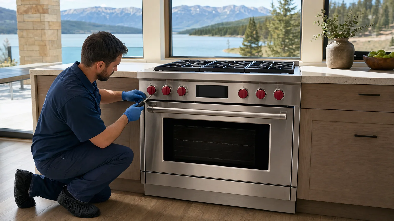 Luxury appliance service in Mineola